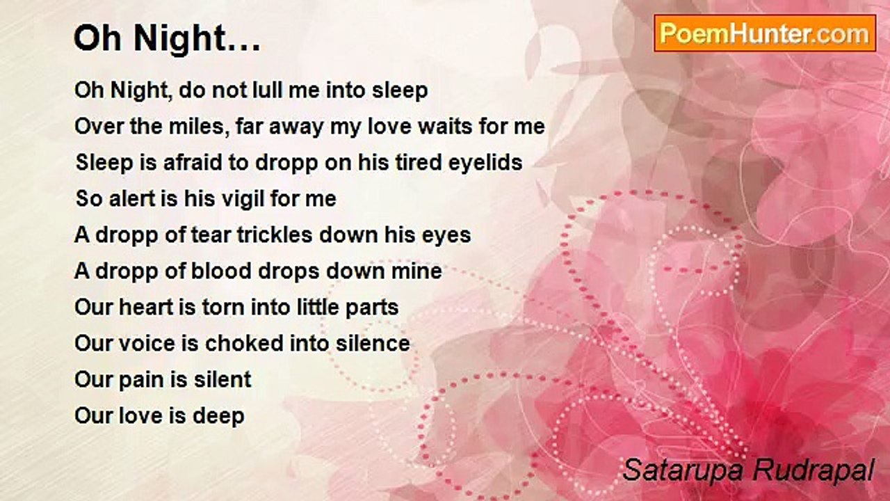 Satarupa Rudrapal - Oh Night…