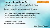 Kim Robin Edwards - Happy Independence Day
