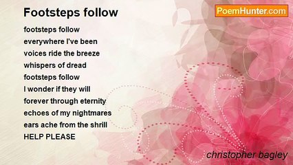 christopher bagley - Footsteps follow