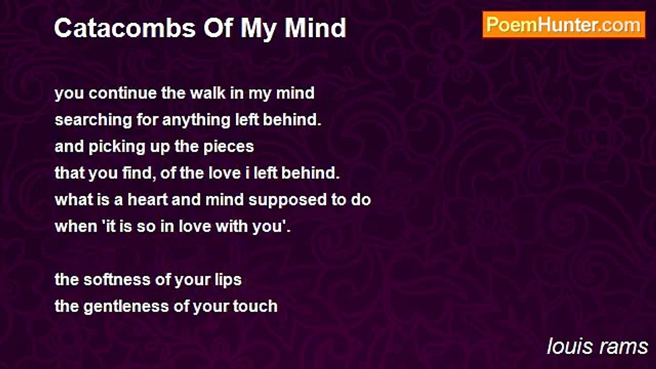 louis rams - Catacombs Of My Mind