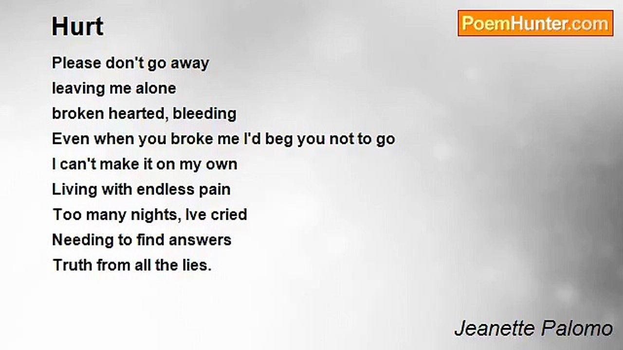 Jeanette Palomo - Hurt