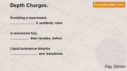 Fay Slimm - Depth Charges.
