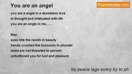 lily peace lago every by to ph - You are an angel