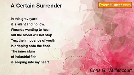 Chris G. Vaillancourt - A Certain Surrender