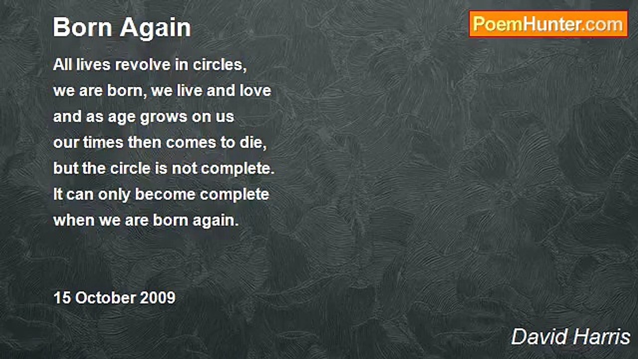 David Harris - Born Again