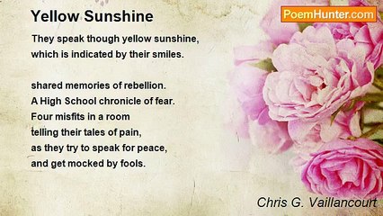 Chris G. Vaillancourt - Yellow Sunshine