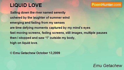Emu Getachew - LIQUID LOVE