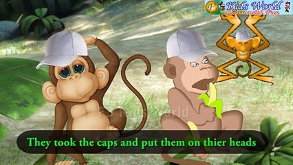 Kids Story- The Cap Seller & The Monkeys by Jyotika Sharma