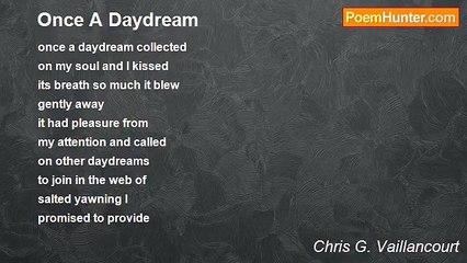 Chris G. Vaillancourt - Once A Daydream
