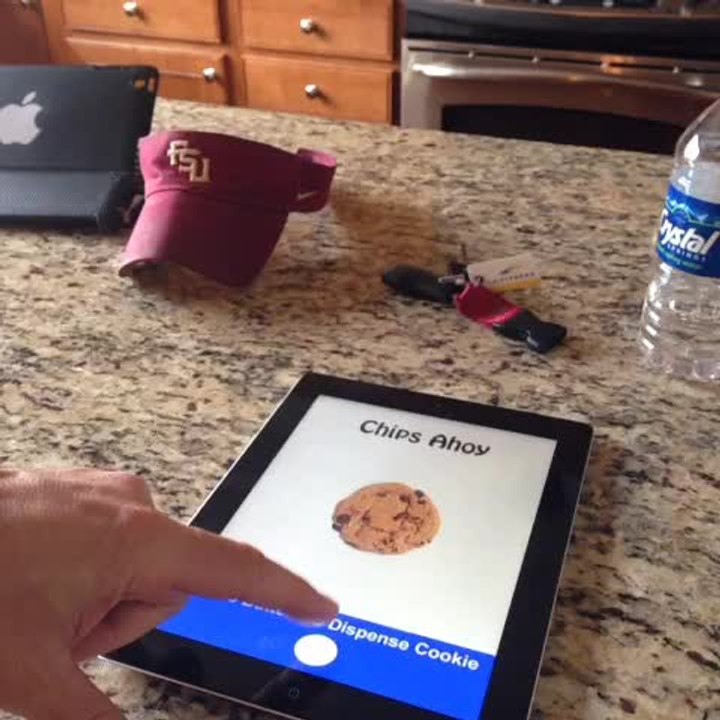 The cookie app: Delivering real cookies!