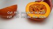 How to quickly peel, seed and cut a pumpkin