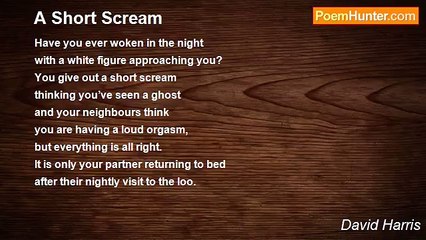 David Harris - A Short Scream