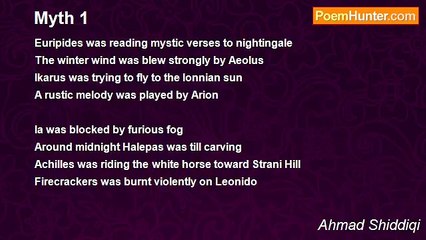 Ahmad Shiddiqi - Myth 1