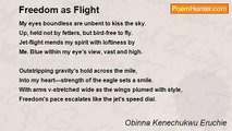 Obinna Kenechukwu Eruchie - Freedom as Flight