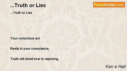 Ken e Hall - ...Truth or Lies