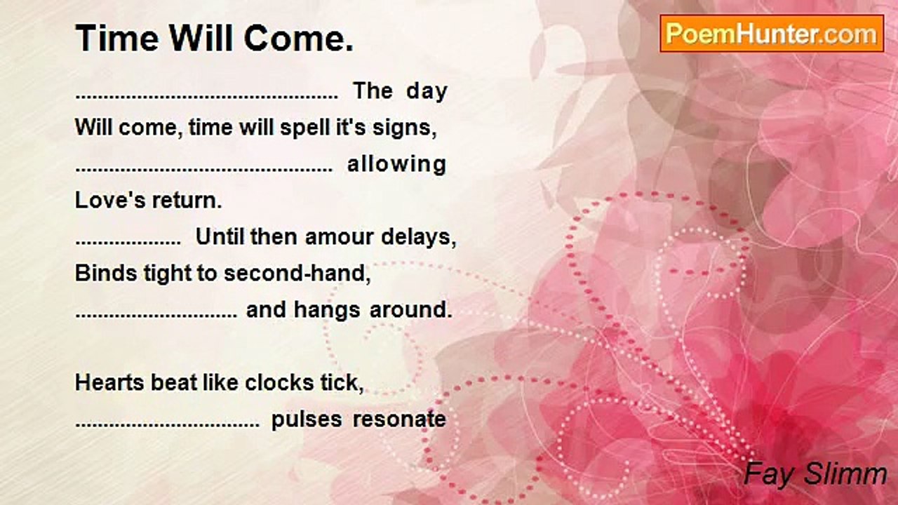 Fay Slimm - Time Will Come.