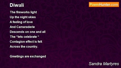 Sandra Martyres - Diwali