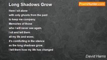 David Harris - Long Shadows Grow