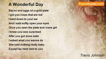 Travis Johnson - A Wonderful Day