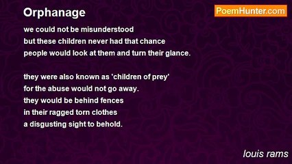 louis rams - Orphanage