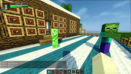 CREEPERS ARE MY FRIEND??!? [Tamed Mobs Mod] [60 FPS]