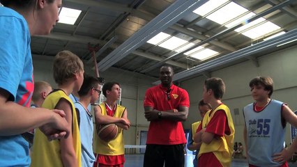 Florent Pietrus à l'ASC Charny - Rencontre avec les benjamins