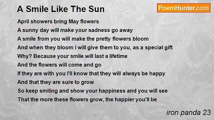 iron panda 23 - A Smile Like The Sun
