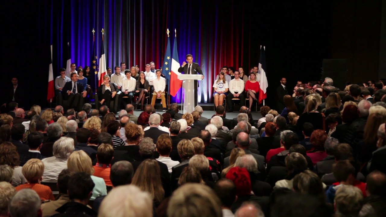 Les militants réagissent à l’issue du meeting de Nicolas Sarkozy à Nancy