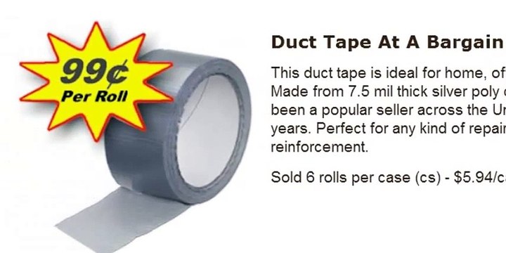 Cheap Duct Tape - Quality Duct Tape