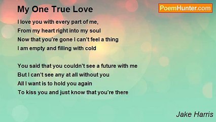 Jake Harris - My One True Love