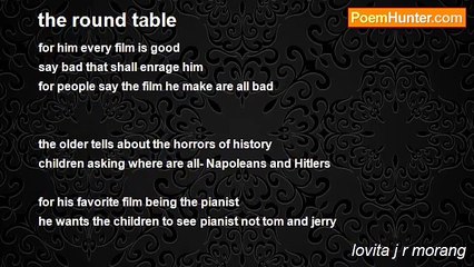 lovita j r morang - the round table