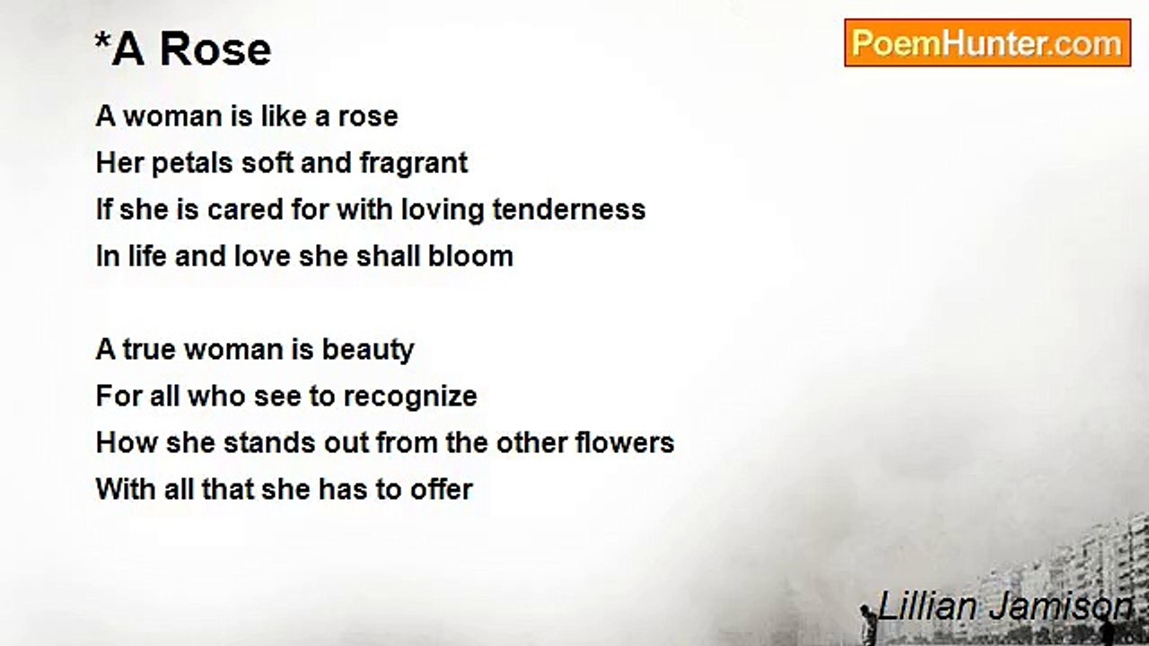 Lillian Jamison - *A Rose
