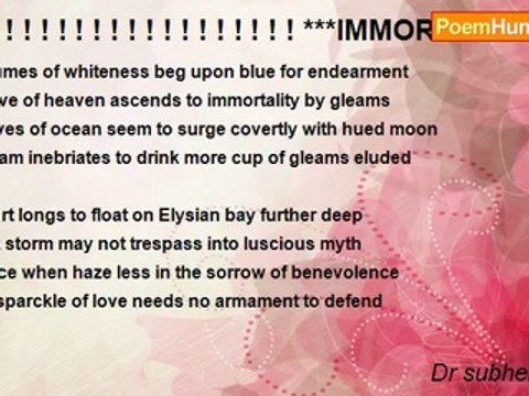 Dr subhendu kar - ! ! ! ! ! ! ! ! ! ! ! ! ! ! ! ! ! ! ! ***IMMORTALITY OF SHADOW ***! ! ! ! ! ! ! ! ! ! ! ! ! ! ! ! ! ! ! !