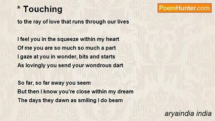 aryaindia india - * Touching
