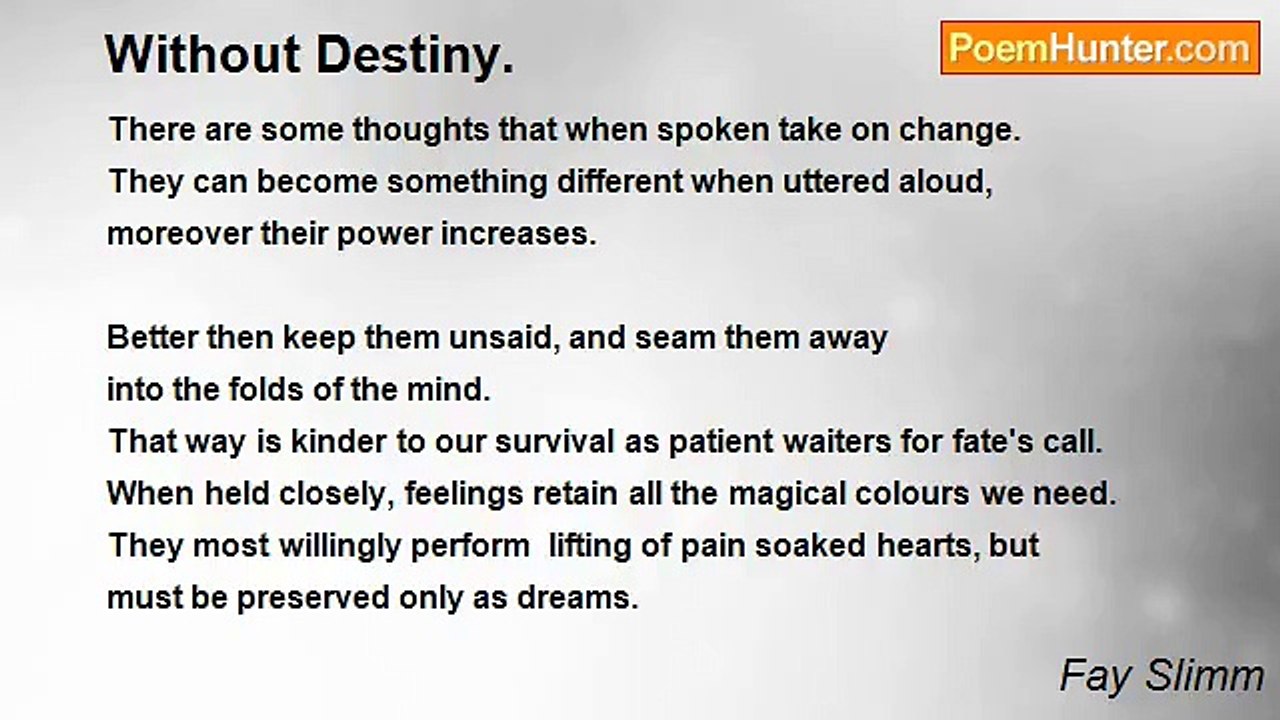 Fay Slimm - Without Destiny.