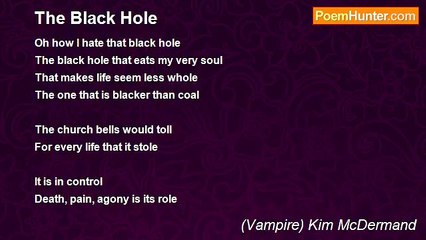(Vampire) Kim McDermand - The Black Hole