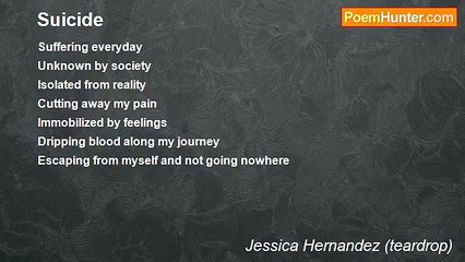 Jessica Hernandez (teardrop) - Suicide