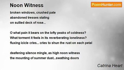 Catrina Heart - Noon Witness