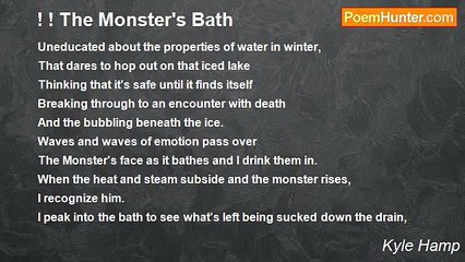 Kyle Hamp - ! ! The Monster's Bath