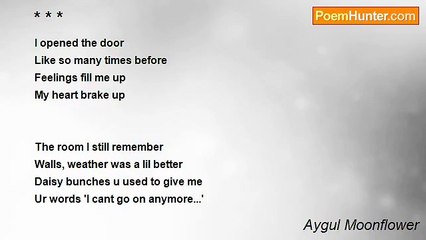 Aygul Moonflower - * * *