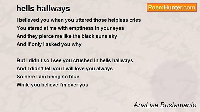 AnaLisa Bustamante - hells hallways