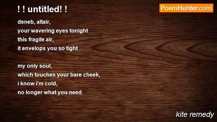 kite remedy - ! ! untitled! !