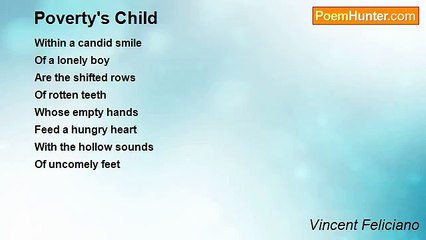 Vincent Feliciano - Poverty's Child