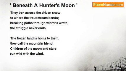 t.l. finch - ' Beneath A Hunter's Moon '