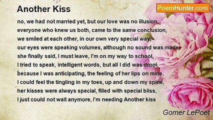 Gomer LePoet - 		Another Kiss
