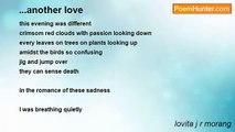 lovita j r morang - ...another love