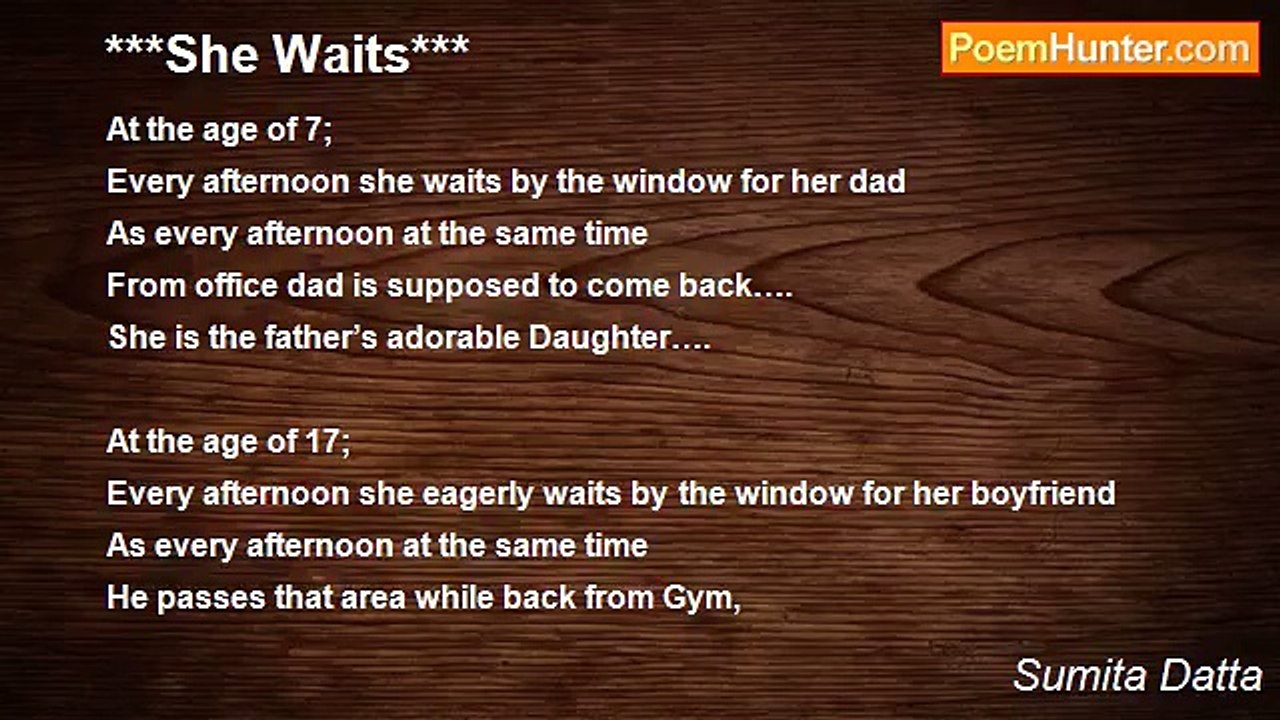 Sumita Datta - ***She Waits***