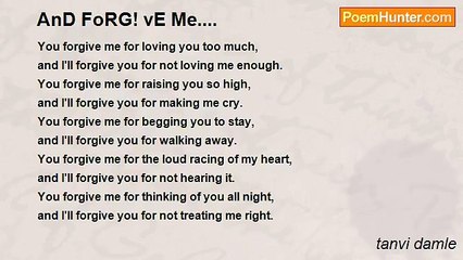 tanvi damle - AnD FoRG! vE Me....