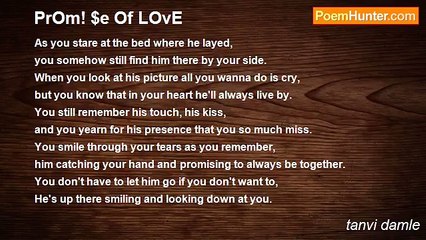 tanvi damle - PrOm! $e Of LOvE