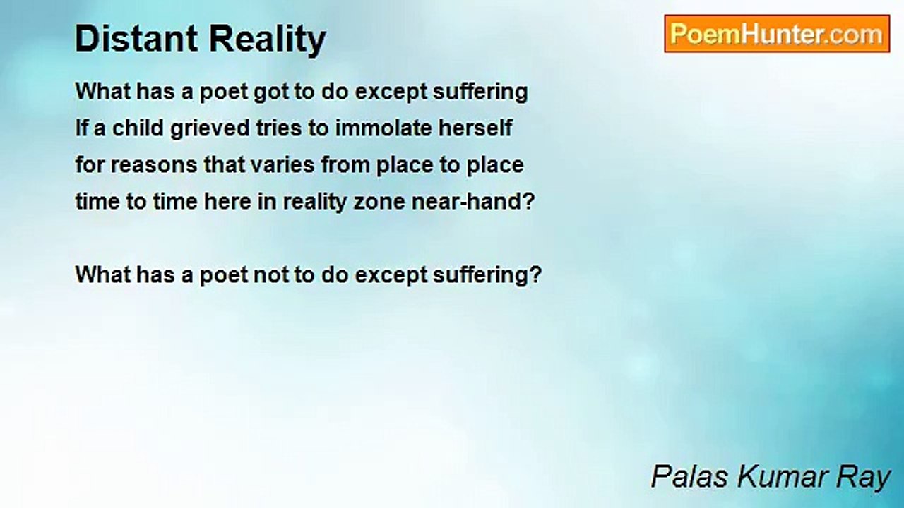 Palas Kumar Ray - Distant Reality